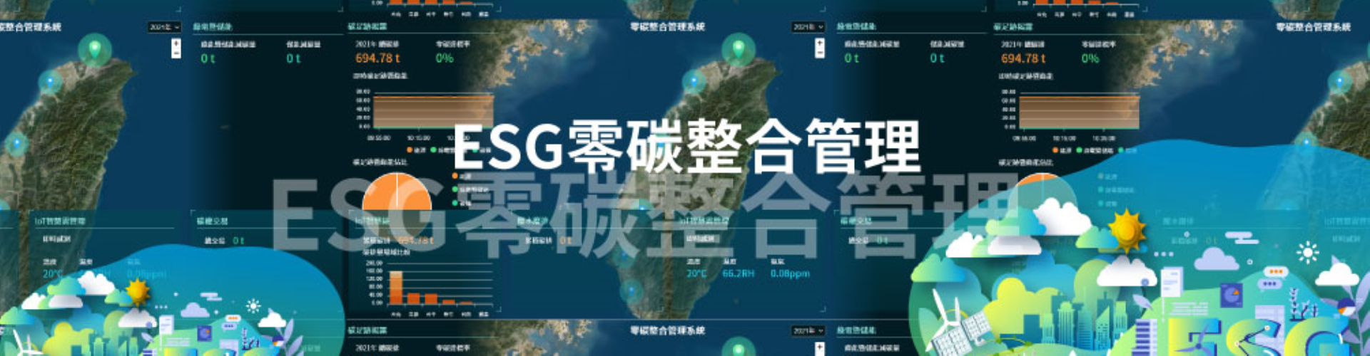 大世科-ESG零碳整合管理 智慧城市