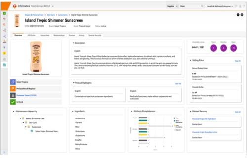 大世科-使用 Informatica Product 360 SaaS 掌握複雜的產品數據