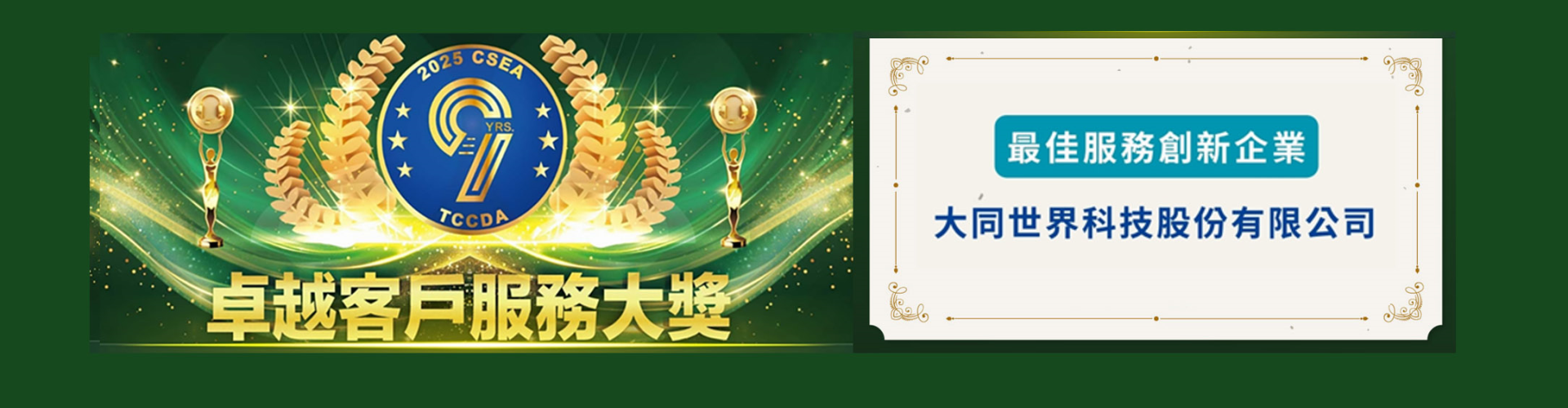大世科-2025卓越客服大獎